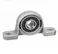 uxcell 1pcs KP000 10mm Bore Zinc Alloy Inner Ball Mounted Pillow Block Insert Bearing