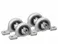 uxcell 1pcs KP001 12mm Bore Self-Aligning Zinc Alloy Inner Self-AligningBall Mounted Pillow Block Insert Bearing