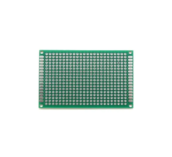 Dotted DIY Double Side 60mm X 80mm Printed Circuit PCB Vero Prototyping Track Strip Board