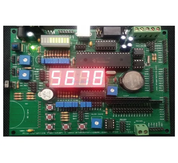 PIC Lab-III Microchip PIC Microcontroller development board PIC Lab-III Microchip PIC Microcontroller development board