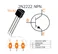 2N2222A Bipolar Junction NPN Transistor