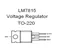 LM7815 voltage regulator