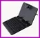Leather Cover Case With Removable USB Keyboard With Stand For Tablet And PC