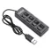 4 port USB Hub Hi-Speed USB 2.0 with Power LEDs