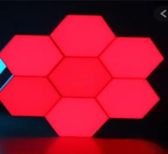 Red Touch Light Wall Mount Magnetic Modular (1pc)