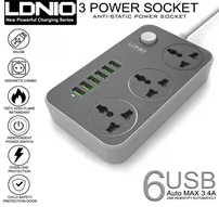 Extension Lead With 6 USB Mobile Charging Port SC3604 Extension Lead With 6 USB Mobile Charging Port SC3604