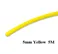 5mm Heat Shrink Sleeve Yellow Colour (5 meter)