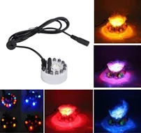 Ultrasonic Mist Maker Fogger 12 LED Colorful Light 1A 24V Ultrasonic Mist Maker Fogger 12 LED Colorful Light 1A 24V