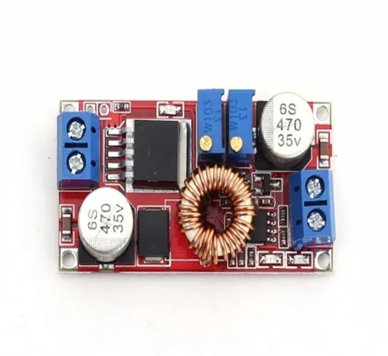 5A constant current voltage LED drive lithium ion battery charging adjustable step-down power supply module board in Pakistan