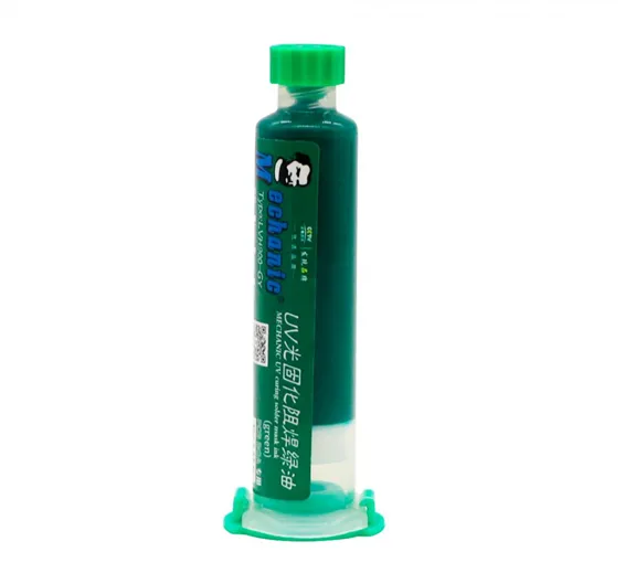 10cc UV Curable Solder Mask PCB Fixing Repairing Paint 10cc UV Curable Solder Mask PCB Fixing Repairing Paint