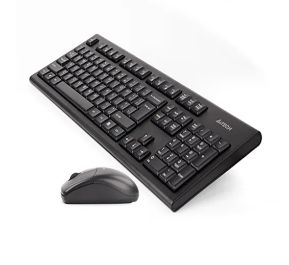 Wireless Keyboard with Mouse A4Tech 2.4G 3100N Desktop