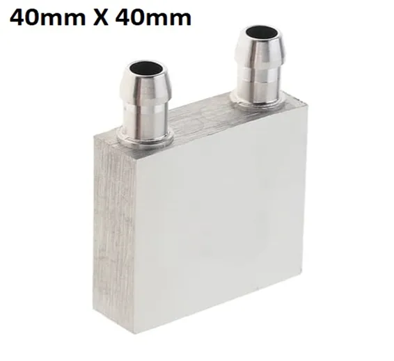 Aluminium Water Cooling Block 40mm X 40mm For Liquid Water Cooler Heat Sink system Aluminium Water Cooling Block 40mm X 40mm For Liquid Water Cooler Heat Sink system