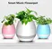 Smart Music Flowerpot Bluetooth Speaker With Colorful LED