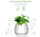 Smart Music Flowerpot Bluetooth Speaker With Colorful LED