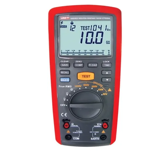 UNI T UT505A Handheld Insulation Resistance Meter UNI T UT505A Handheld Insulation Resistance Meter