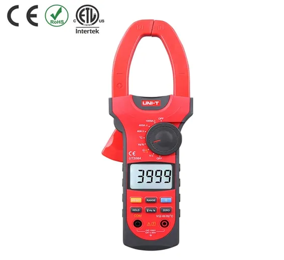 Digital AC/DC Clamp Multimeter UNI T UT208A