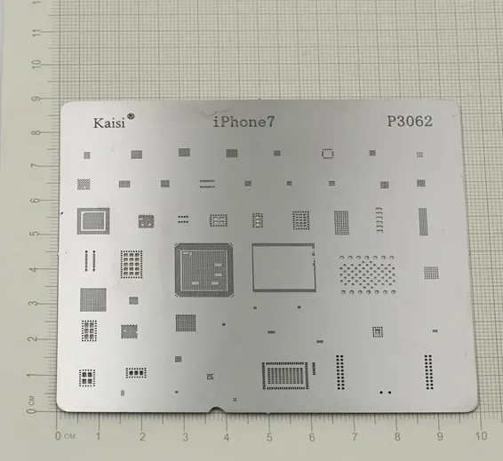 P3062 IC Chip BGA Reballing Stencil Kits Set Solder Template Multi-Function CPU Tin Steel Net For I Phone 7 P3062 IC Chip BGA Reballing Stencil Kits Set Solder Template Multi-Function CPU Tin Steel Net For I Phone 7
