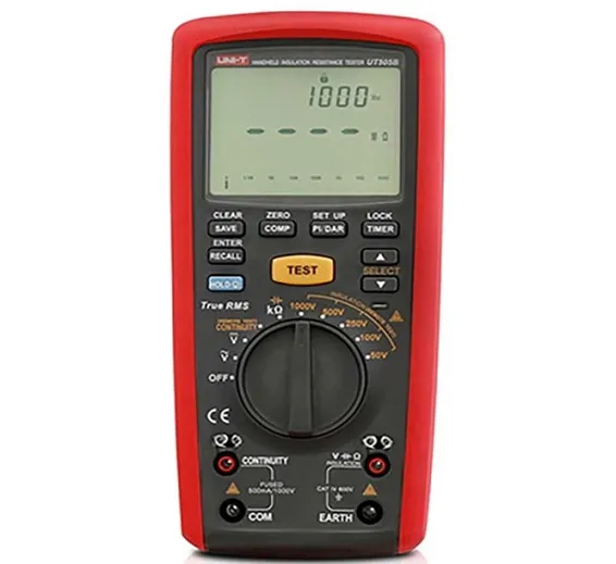 UNI T UT505B Handheld Insulation Resistance Tester UNI T UT505B Handheld Insulation Resistance Tester