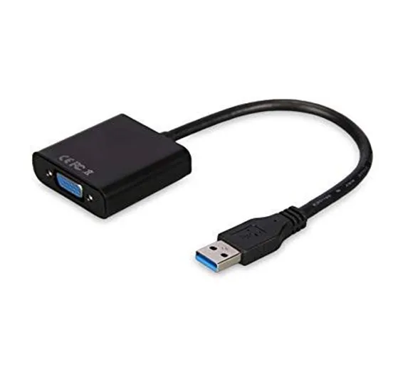 USB to VGA adapter cable converter Dsub 15-pin connector in Pakistan USB to VGA adapter cable converter Dsub 15-pin connector in Pakistan