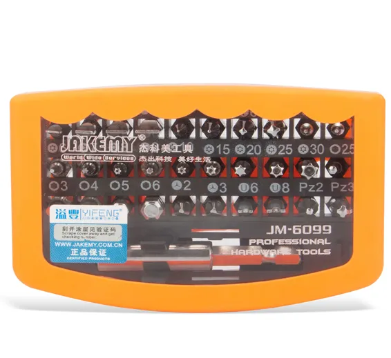 JM-6099 31 in 1 Multi-functional Screwdriver Hand Tool Set Household JM-6099 31 in 1 Multi-functional Screwdriver Hand Tool Set Household