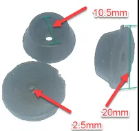 Black Plastic Socket Head Washer Black Plastic Socket Head Washer