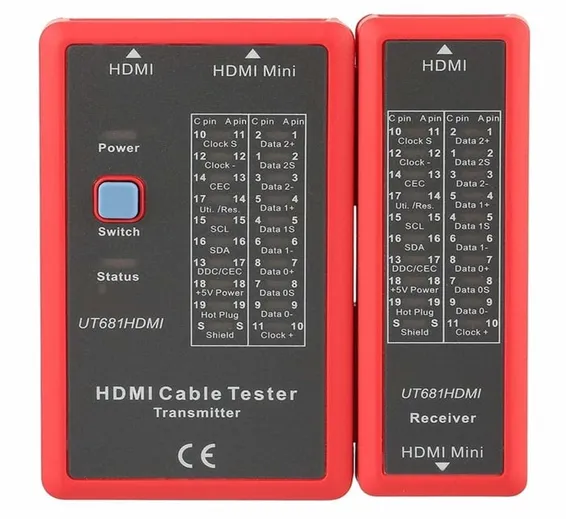 UNI T HDMI/Mini-HDMI Data Cable Tester UT681HDMI