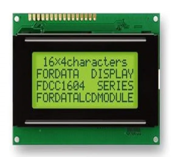 LCD 16X4 Characters Green FDCC1604 Series