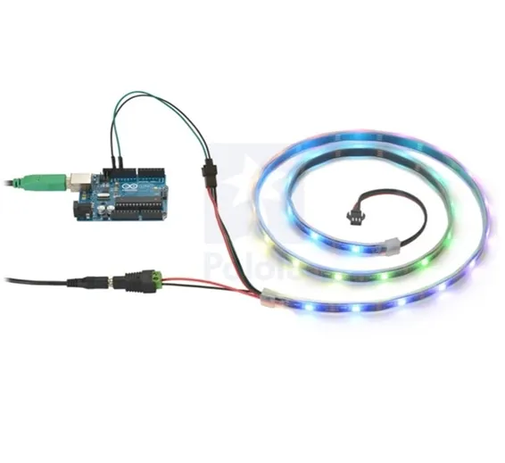 RGB LED Strip NeoPixel WS2812 Waterproof 60 LEDs RGB LED Strip NeoPixel WS2812 Waterproof 60 LEDs
