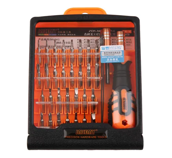 JM-8101 33 in 1 Screwdriver Ratchet Hand-tools Suite Furniture Computer Electrical maintenance Tools