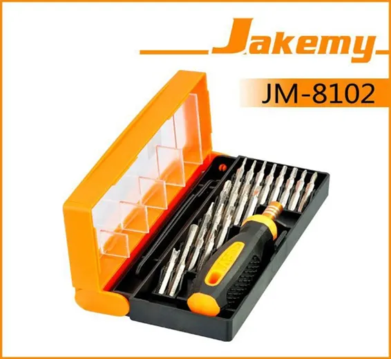 JM-8102 22in 1 Screwdriver Ratchet Hand-tools Suite Furniture Computer Electrical maintenance Tools