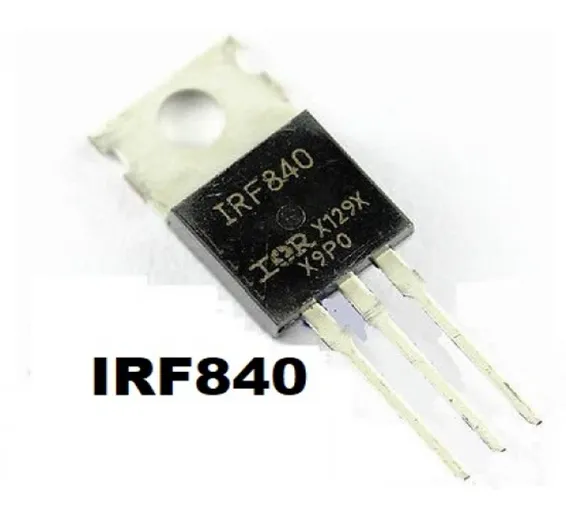 IRF840 N-channel 8A 500V Power MOSFET in Pakistan