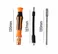 JAKEMY JM-8116 45 in 1 Screwdriver Ratchet Hand-tools Suite Furniture Computer Electrical maintenance Tools