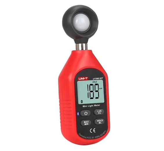 Uni-T UT 383BT LCD Display Mini Portable Digital Iluminometer Uni-T UT 383BT LCD Display Mini Portable Digital Iluminometer