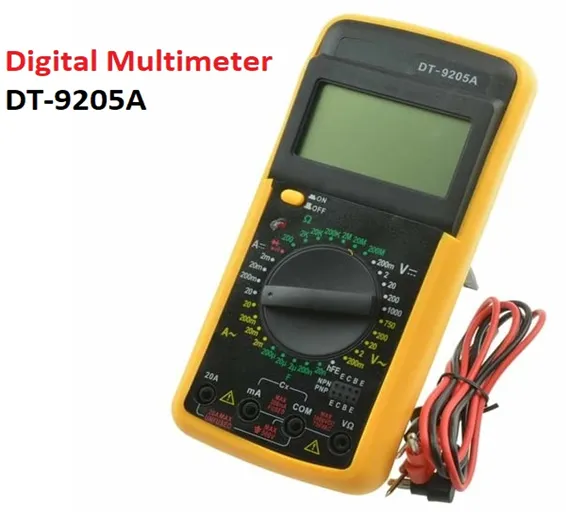 Digital Multimeter DT9205A Digital Multimeter DT9205A