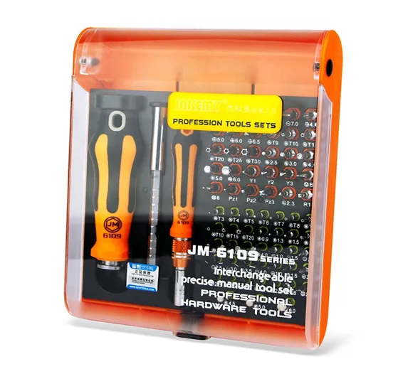 JM-6109 72 in 1 Multi-functional Screwdriver Hand Tool Set Household JM-6109 72 in 1 Multi-functional Screwdriver Hand Tool Set Household