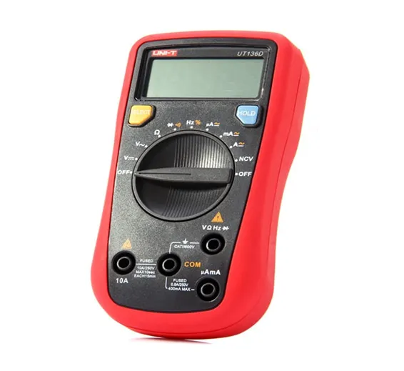 UNI T Palm Size Auto Ranging Digital Multimeter UT136D