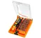 JM-8107 38 in 1 Screwdriver Ratchet Hand-tools Suite Furniture Computer Electrical maintenance Tools