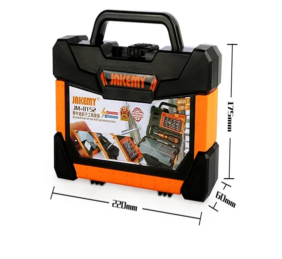 JAKEMY JM-8152 44 in 1 Screwdriver Ratchet Hand-tools Suite Furniture Computer Electrical maintenance Tool JAKEMY JM-8152 44 in 1 Screwdriver Ratchet Hand-tools Suite Furniture Computer Electrical maintenance Tool