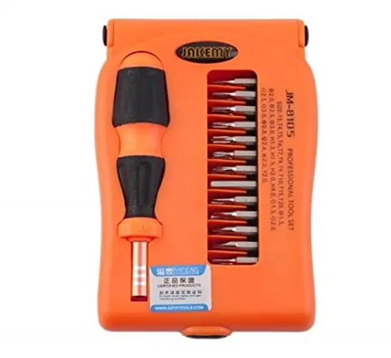 JM-8105 27 in 1 Screwdriver Ratchet Hand-tools Suite Furniture Computer Electrical maintenance Tools