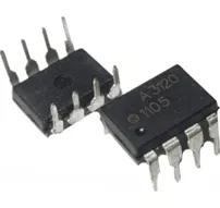 HCPL3120 DIP8 HCPL-3120 DIP A3120 2.0 Amp Output Current Optocoupler HCPL3120 DIP8 HCPL-3120 DIP A3120 2.0 Amp Output Current Optocoupler