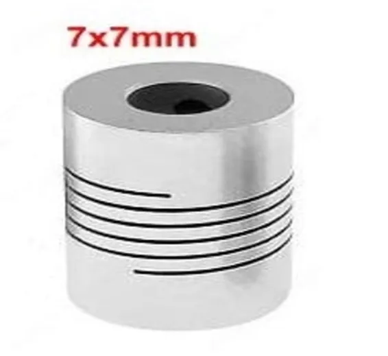 7x7mm Flexible Coupling Shaft