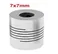 7x7mm Flexible Coupling Shaft