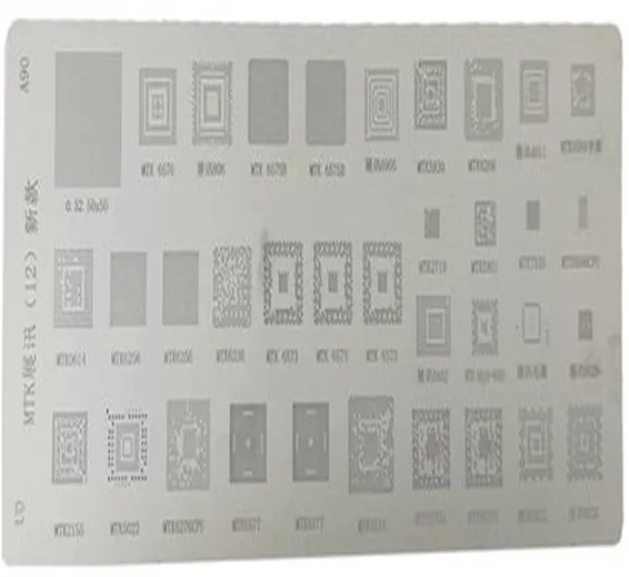 BGA stencil MTK A90 For Mobile IC