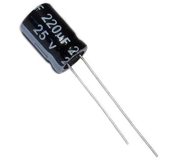 220uF 25V Electrolytic Capacitors 220uF 25V Electrolytic Capacitors