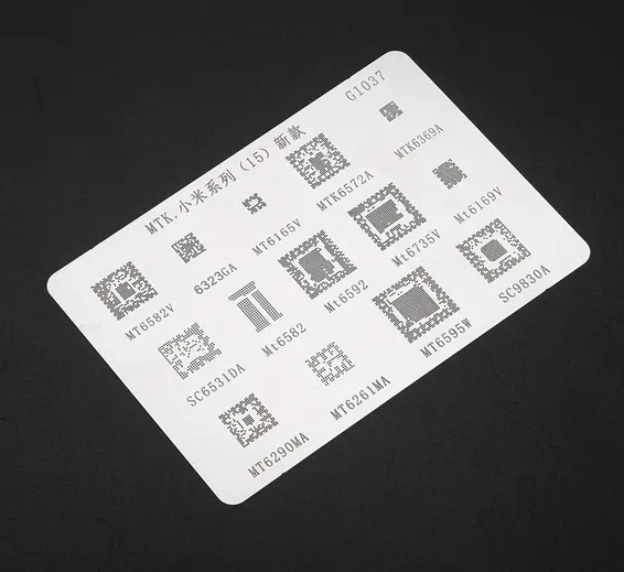 BGA Stencil G1037 For MTK Xiaomi Series BGA Stencil G1037 For MTK Xiaomi Series