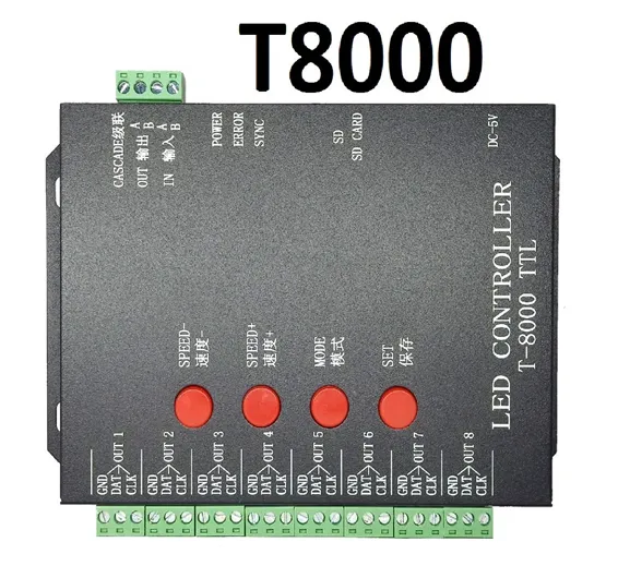 t8000 Pixel Control Software Programmable Led Controller t8000 Pixel Control Software Programmable Led Controller