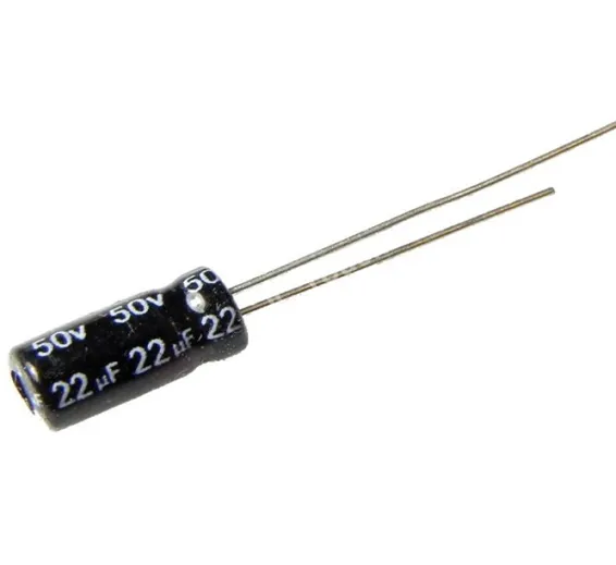 22uF 50V Electrolytic capacitor
