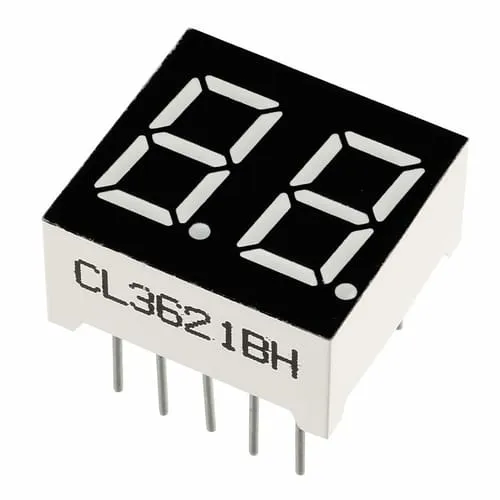 LED 7 Segment 2 Digit Common cathode Display In Pakistan