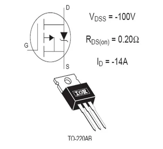 IRF9530N P CHANNEL MOSFET