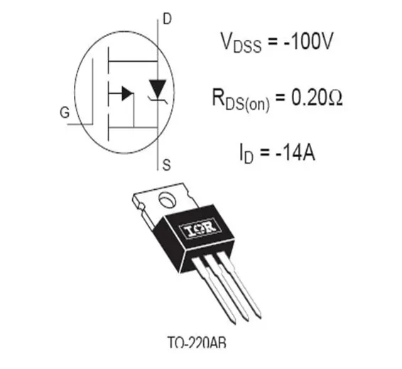 IRF9530N P CHANNEL MOSFET IRF9530N P CHANNEL MOSFET